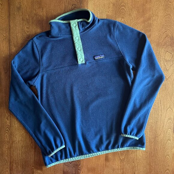 Patagonia blue Snap-T fleece M - Picture 1 of 10